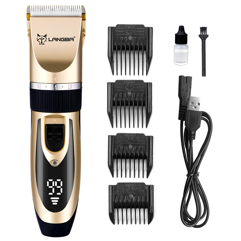 Tosatrice per toelettatura animali domestici a batteria D88