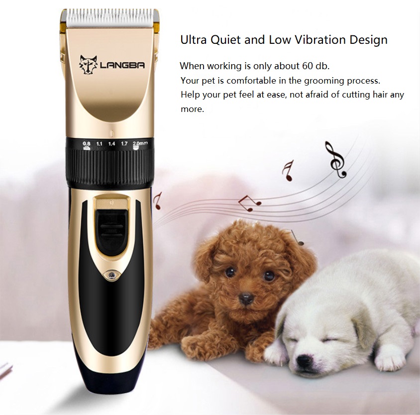 Tosatrice per animali domestici a batteria LANGBA AB60